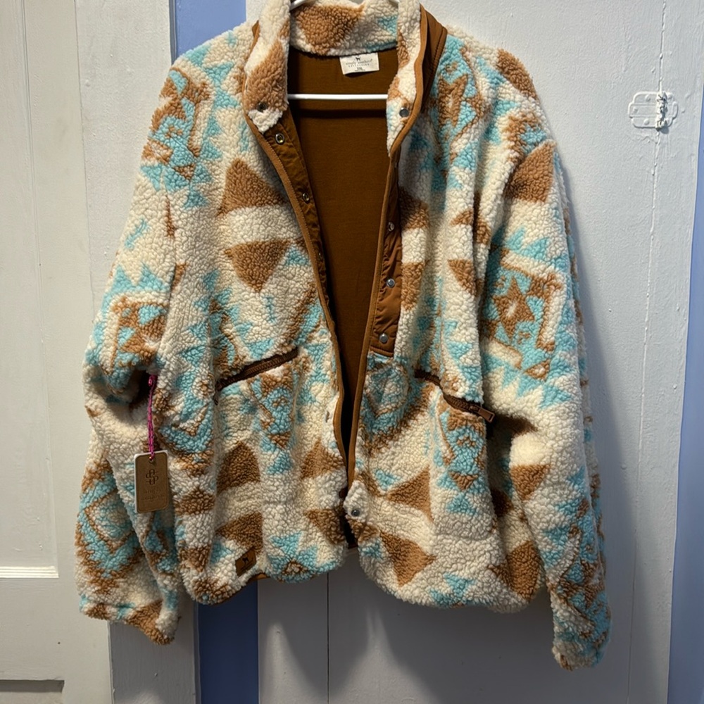 Simply Southern fleece jacket. New with tags.
